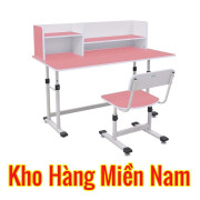 Bàn học màu hồng màu sắc dễ thương cho các bé gái Bàn học màu hồng màu sắc dễ thương cho các bé gái