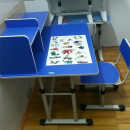 Bàn học màu xanh dương - Món quà ý nghĩa cho bé