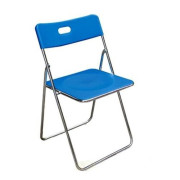 Ghế gấp INOX, Ghế xếp văn phòng INOX, Ghế ngồi GI 22-00 XANH