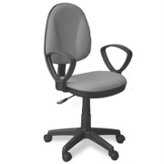 Ghế xoay bọc nệm lưới văn phòng giá rẻ GNV 01-00 màu xám