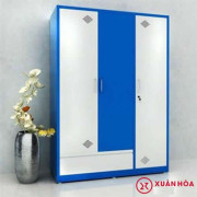 Tủ quần áo sắt kiểu cánh mở CA 9A-1KL xanh