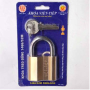 Ổ Khóa cửa treo Việt Tiệp đồng thau 5 phân 1466/52M (khóa bằng chìa)