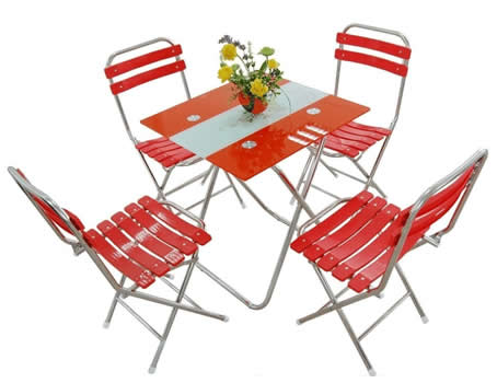 Ghế gấp cafe - ghế xếp bàn trà GI 24-01 Ghế gấp cafe - ghế xếp bàn trà GI 24-01