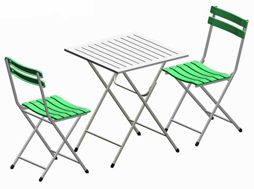 Ghế gấp cafe - ghế xếp bàn trà GS 24-01